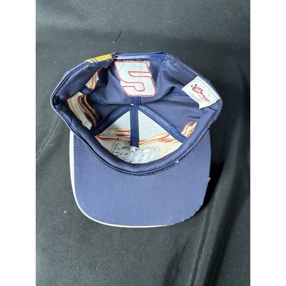 Vintage Rusty Wallace Miller Time SnapBack Chase Authentic Hat NWT #2 Blue - Picture 7 of 7